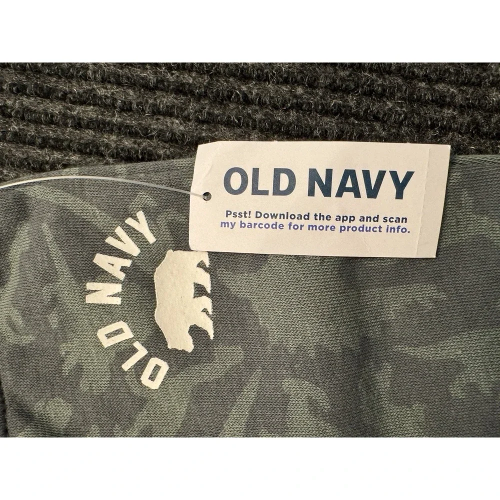 Old Navy 0-3 Months Camo DinosaurFront Zip Sweat Shirt And Pants Set NEW W/ Tags